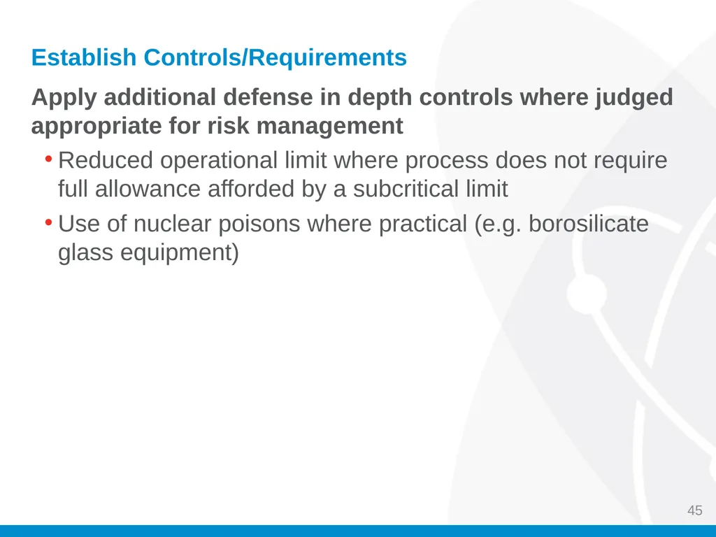 Criticality Safety Evaluations (CSEs) Jason M. - slide 45 of 48