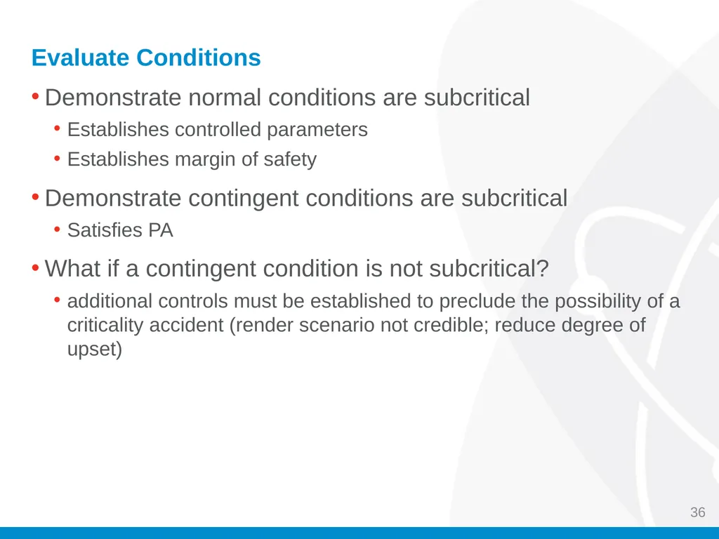 Criticality Safety Evaluations (CSEs) Jason M. - slide 36 of 48