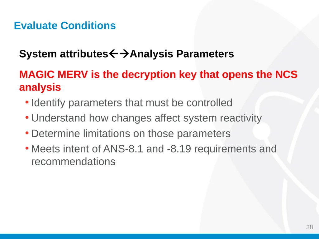 Criticality Safety Evaluations (CSEs) Jason M. - slide 38 of 48