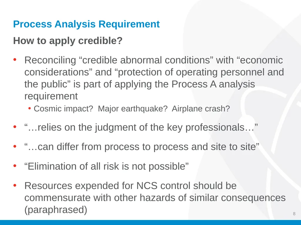 Criticality Safety Evaluations (CSEs) Jason M. - slide 8 of 48