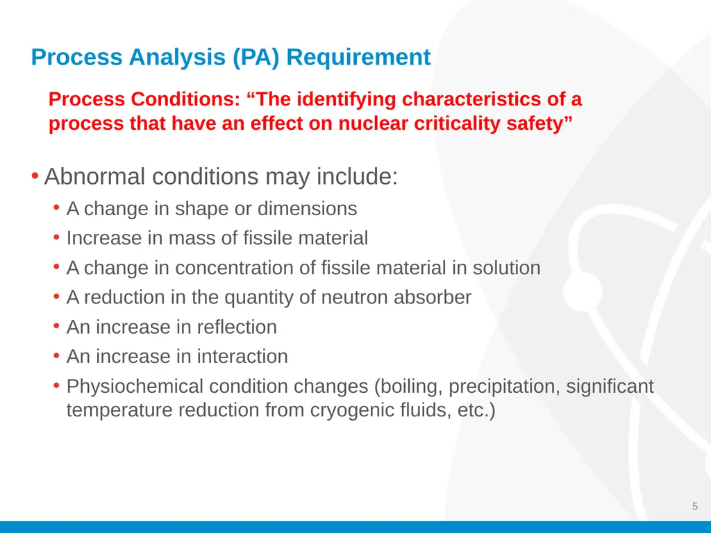 Criticality Safety Evaluations (CSEs) Jason M. - slide 5 of 48