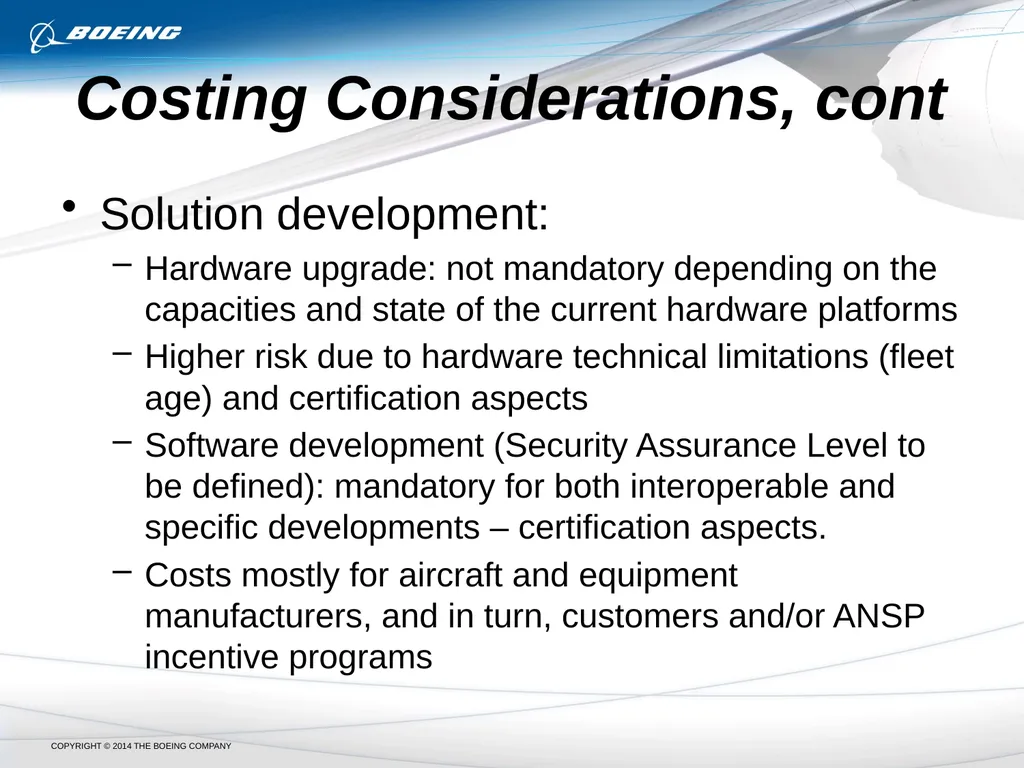 9 July 2014 FAA Data Comm Security Impact Task - slide 23 of 32