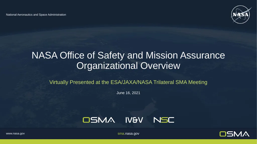 NASA Office of Safety and Mission Assurance