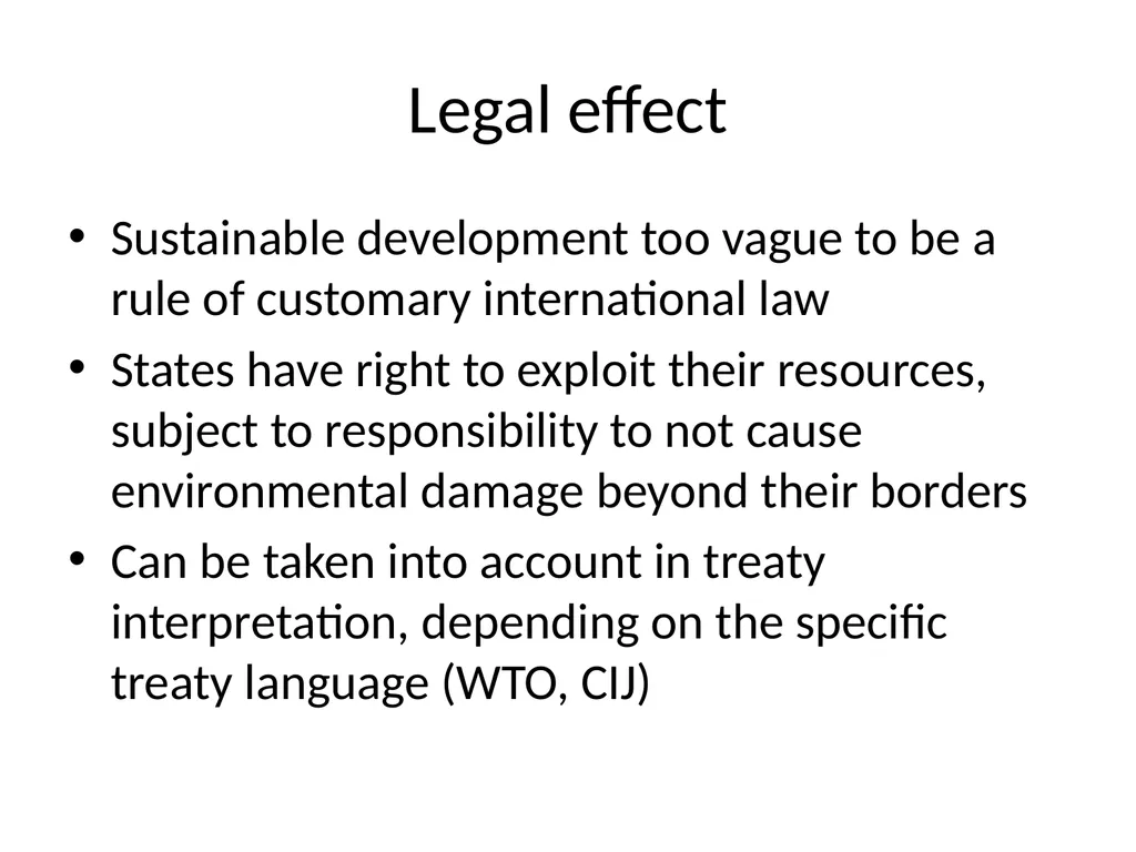 International Legal Framework Comparing basic - slide 15 of 60