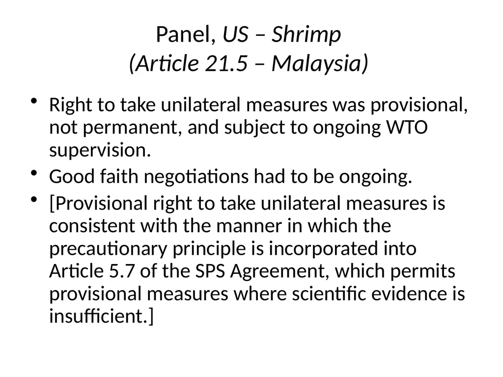International Legal Framework Comparing basic - slide 53 of 60