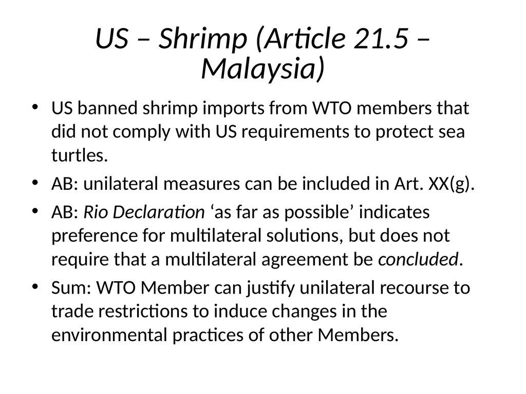 International Legal Framework Comparing basic - slide 50 of 60