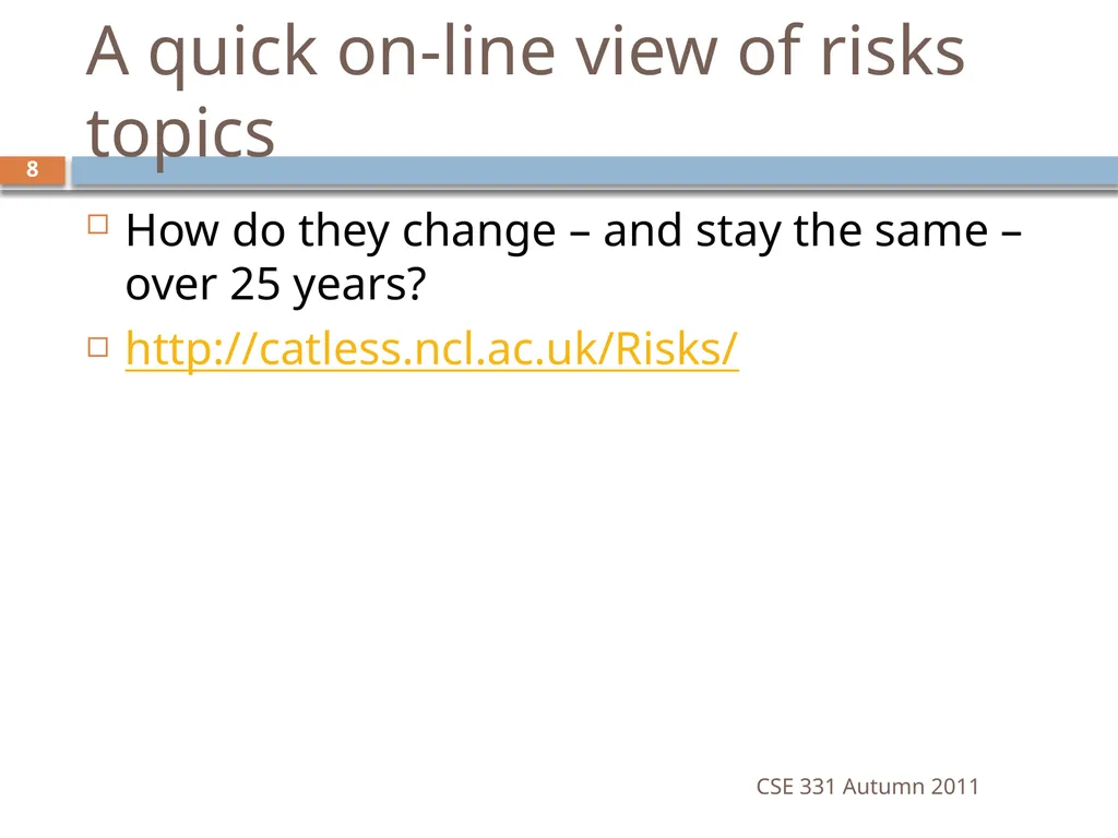 CSE 331 Software Design & Implementation software - slide 8 of 29