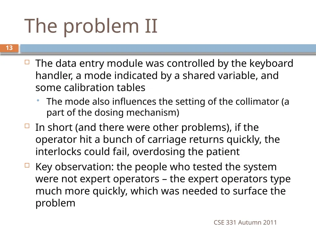 CSE 331 Software Design & Implementation software - slide 13 of 29