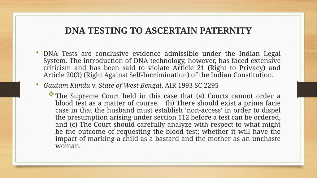 PRESUMPTIONS UNDER THE INDIAN EVIDENCE ACT, 1872 © - slide 39 of 45