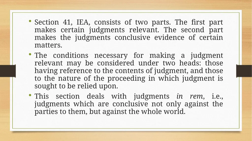 PRESUMPTIONS UNDER THE INDIAN EVIDENCE ACT, 1872 © - slide 32 of 45