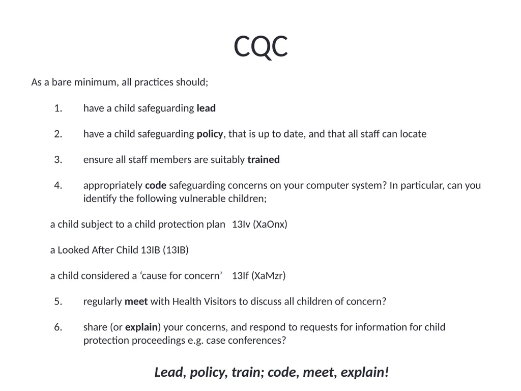 Child Safeguarding Update Dr David W Jones Named - slide 38 of 43