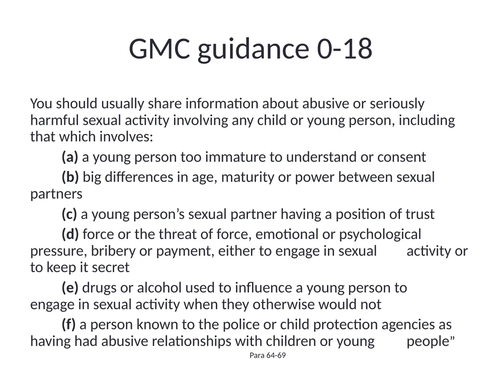 Child Safeguarding Update Dr David W Jones Named - slide 27 of 43