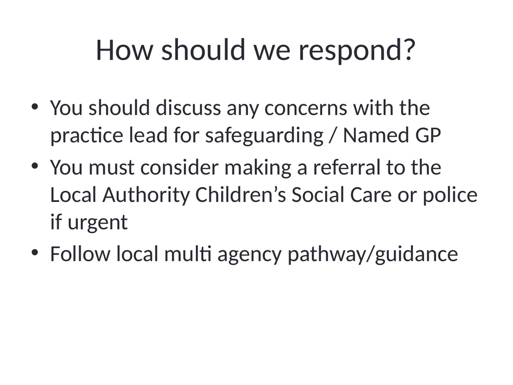 Child Safeguarding Update Dr David W Jones Named - slide 20 of 43