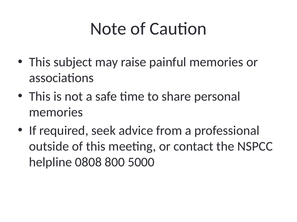 Child Safeguarding Update Dr David W Jones Named - slide 2 of 43