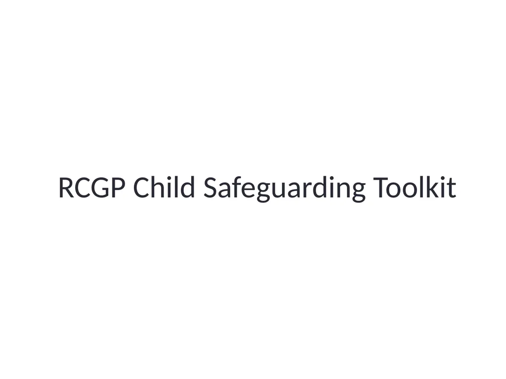Child Safeguarding Update Dr David W Jones Named - slide 39 of 43
