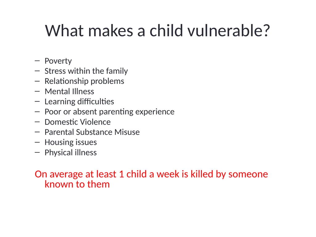Child Safeguarding Update Dr David W Jones Named - slide 8 of 43