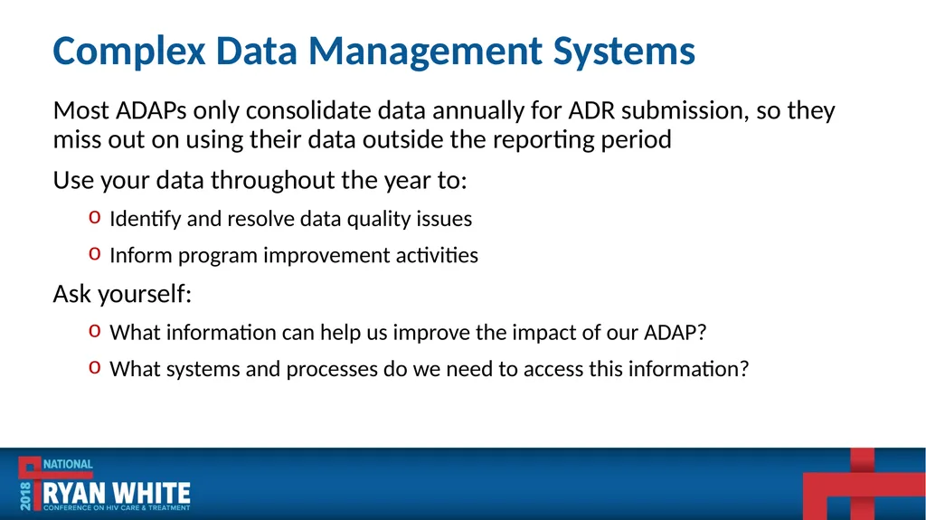 Data Institute: Improving ADR Data Quality and - slide 19 of 58