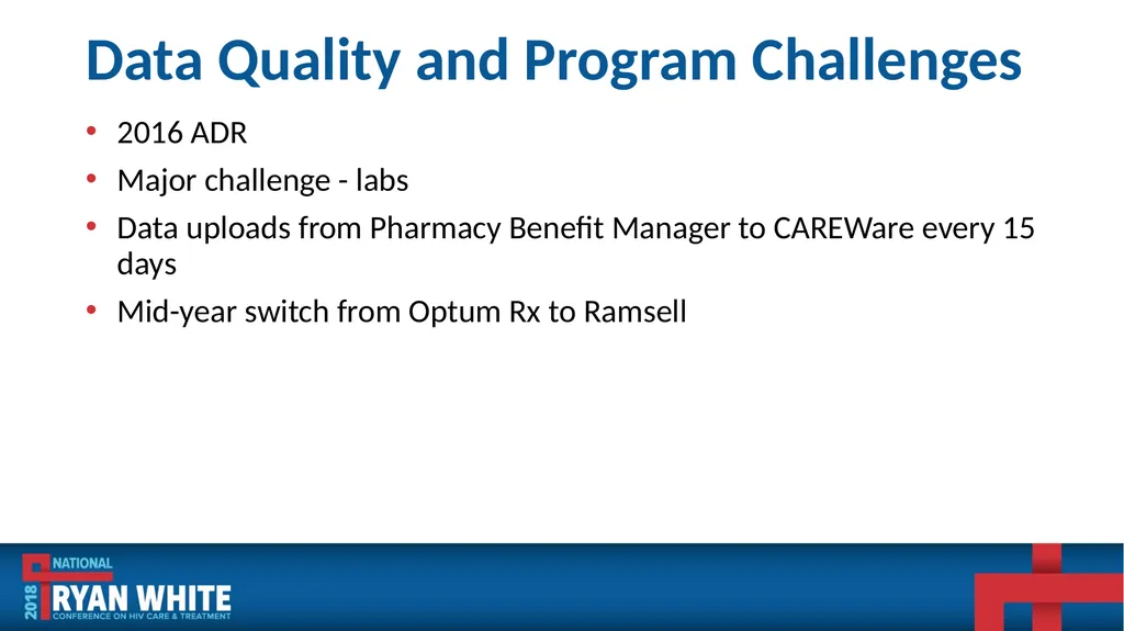 Data Institute: Improving ADR Data Quality and - slide 32 of 58