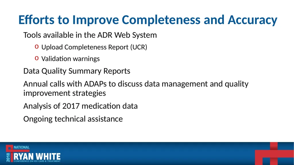 Data Institute: Improving ADR Data Quality and - slide 14 of 58
