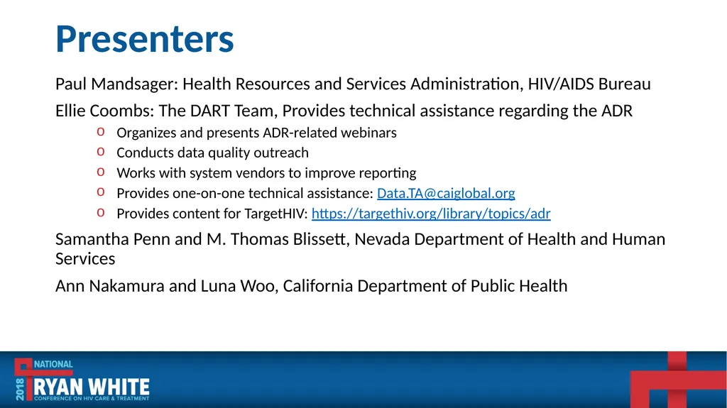 Data Institute: Improving ADR Data Quality and - slide 5 of 58