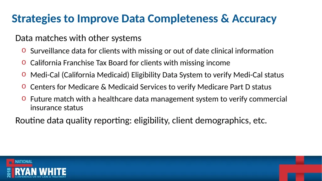 Data Institute: Improving ADR Data Quality and - slide 50 of 58