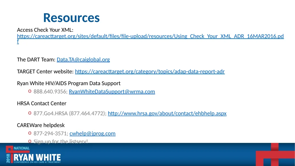 Data Institute: Improving ADR Data Quality and - slide 58 of 58