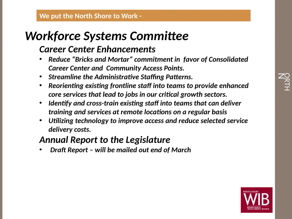 North Shore Workforce Investment Board Annual - slide 27 of 31