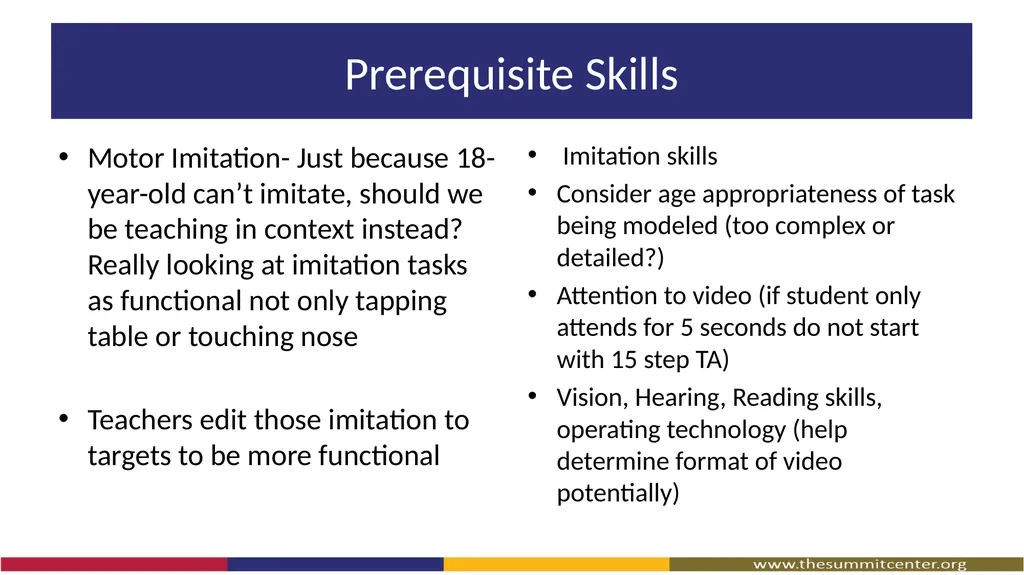 Video Modeling What Is Video Modeling? A way to - slide 3 of 27