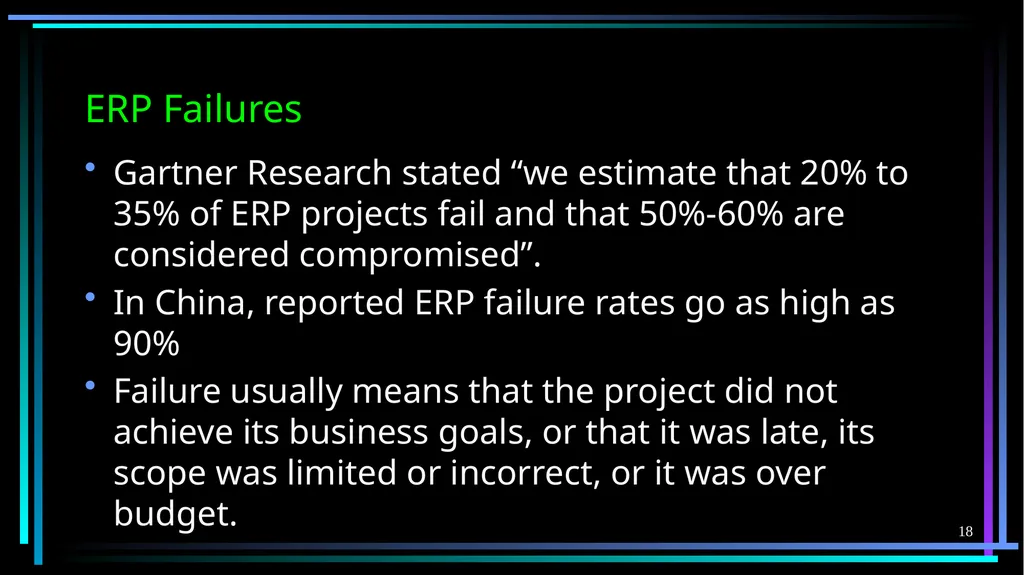 1 FB5003-2 Enterprise Resource Planning (ERP): - slide 18 of 67