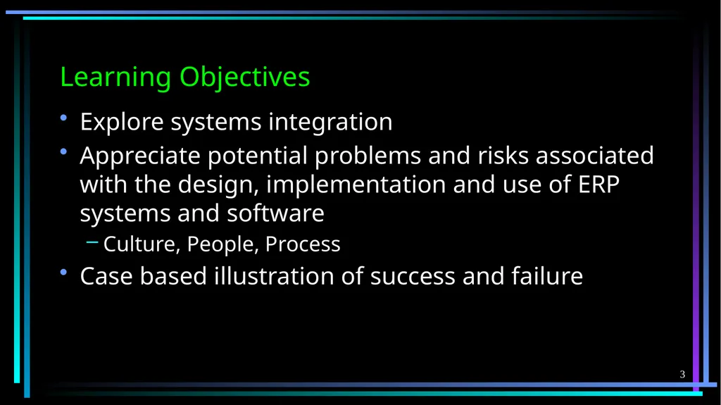 1 FB5003-2 Enterprise Resource Planning (ERP): - slide 3 of 67