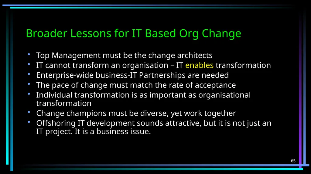 1 FB5003-2 Enterprise Resource Planning (ERP): - slide 65 of 67