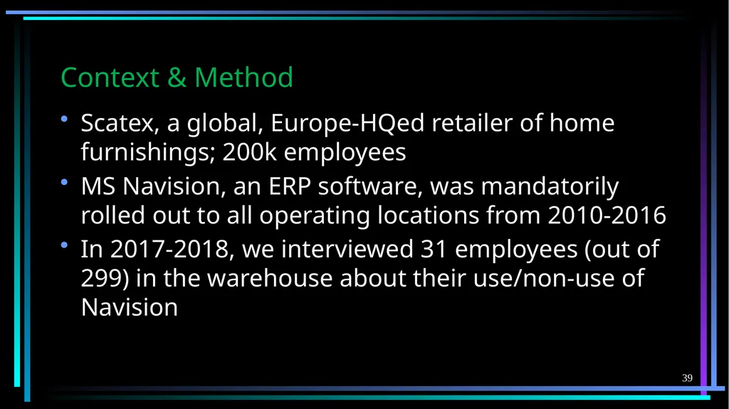 1 FB5003-2 Enterprise Resource Planning (ERP): - slide 39 of 67