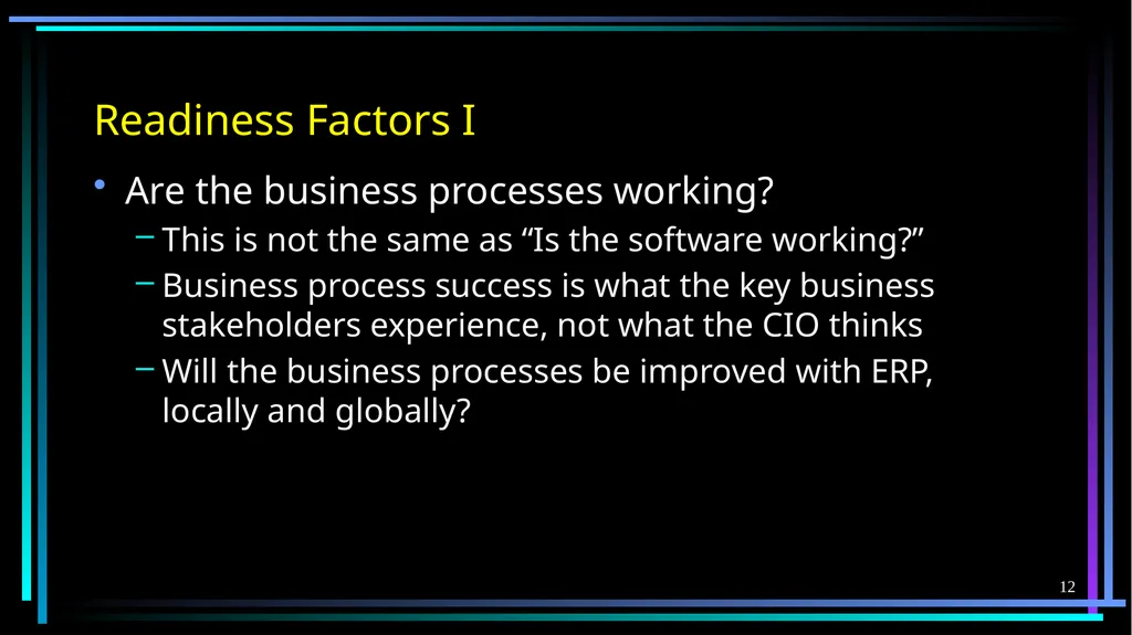 1 FB5003-2 Enterprise Resource Planning (ERP): - slide 12 of 67