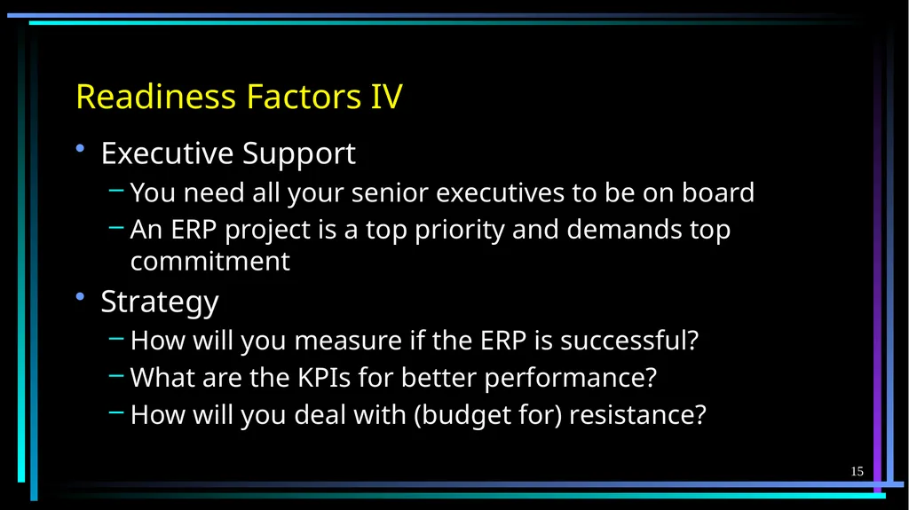 1 FB5003-2 Enterprise Resource Planning (ERP): - slide 15 of 67