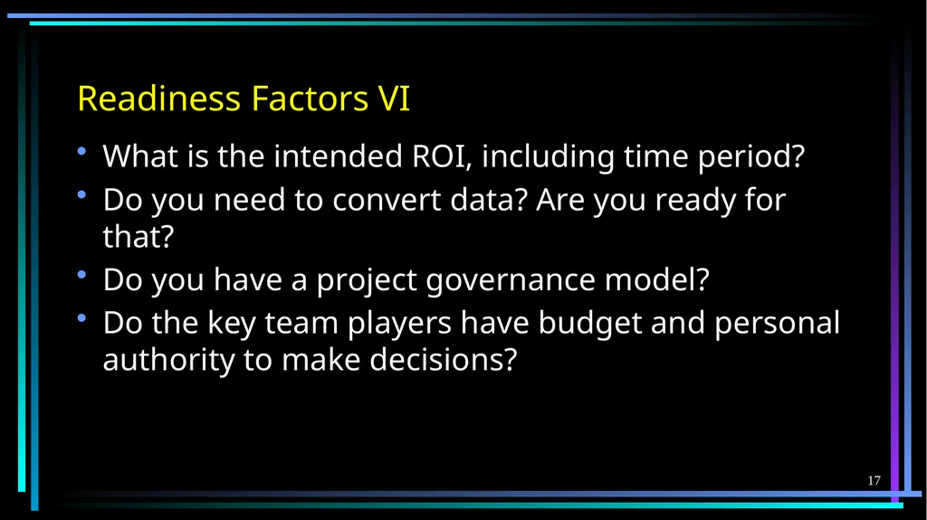 1 FB5003-2 Enterprise Resource Planning (ERP): - slide 17 of 67