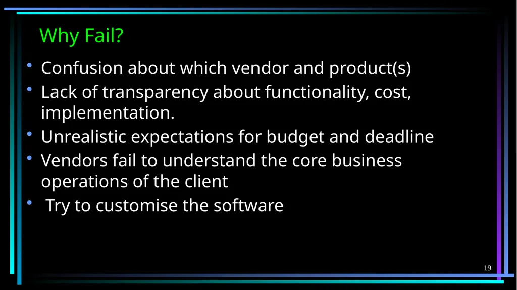 1 FB5003-2 Enterprise Resource Planning (ERP): - slide 19 of 67