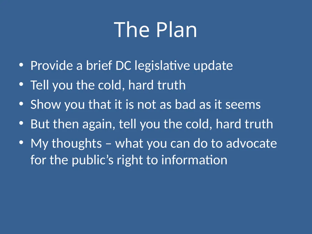 Copyright Law & Policy: Advocating for Libraries - slide 4 of 22