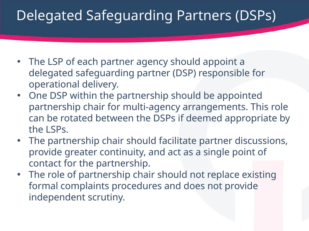 Safeguarding children, young people Working - slide 18 of 36