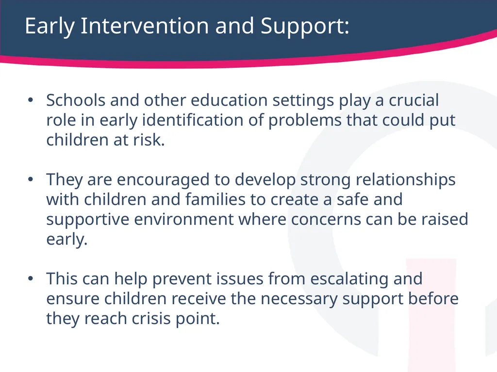 Safeguarding children, young people Working - slide 28 of 36