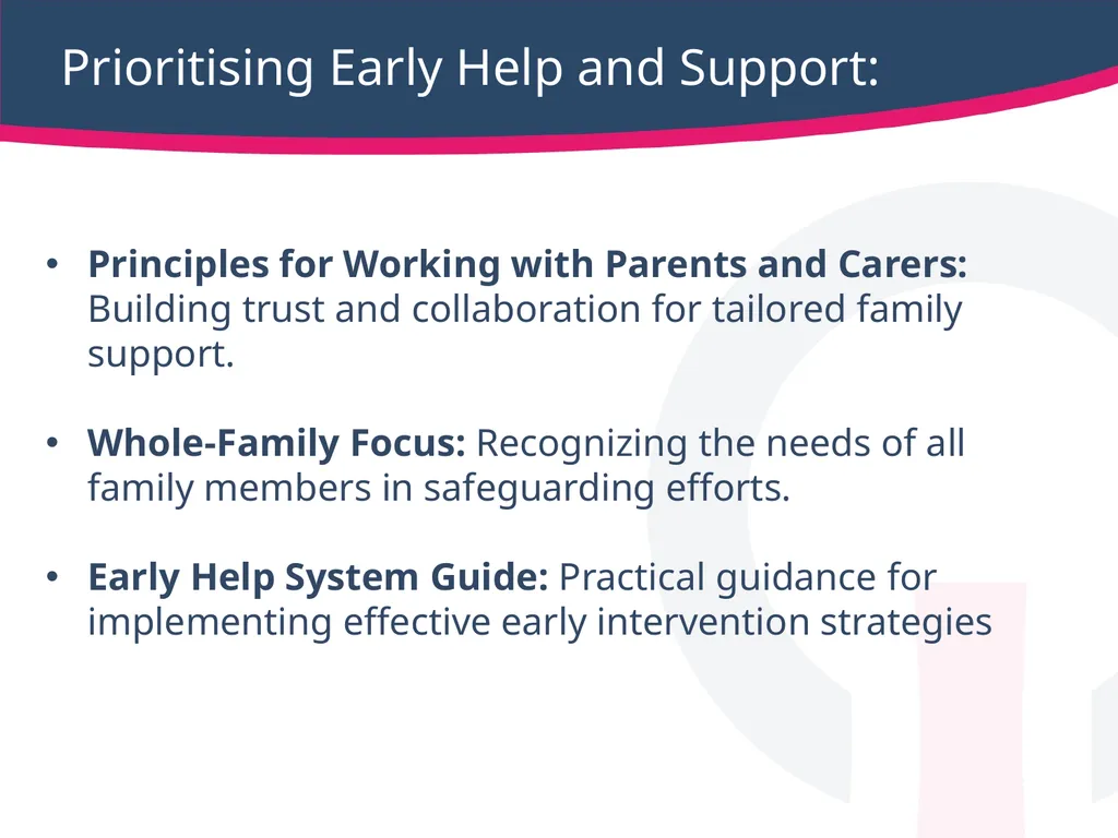 Safeguarding children, young people Working - slide 20 of 36
