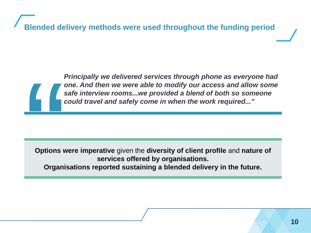 COVID-19 Specialist Advice Service Scheme (CSASS) - slide 10 of 17
