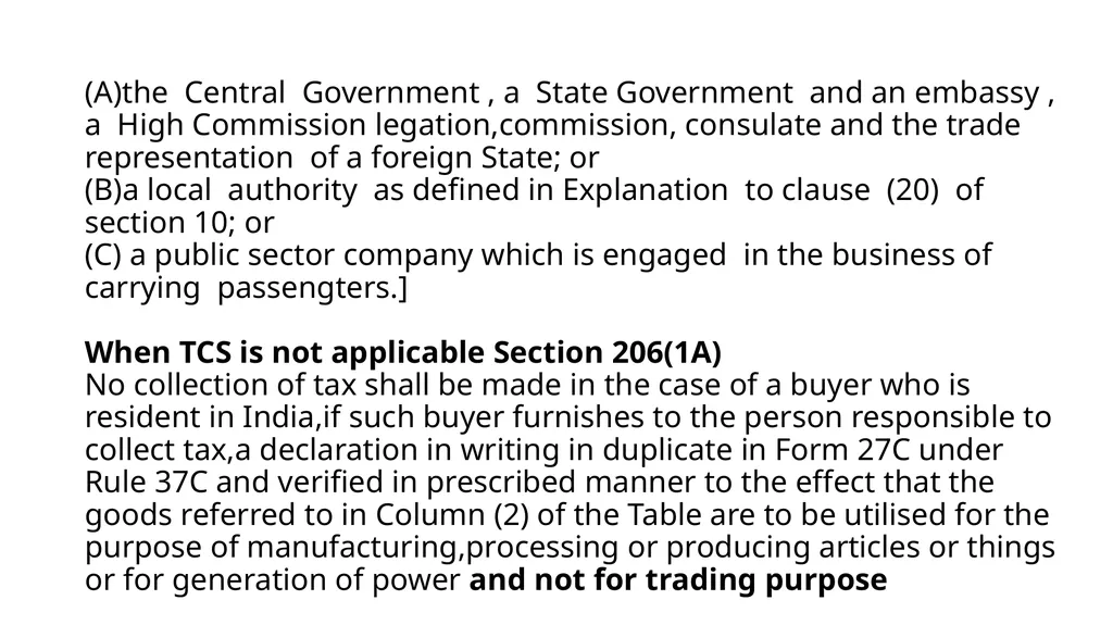 Recent changes in Tax Deducted at Source and Tax - slide 41 of 66