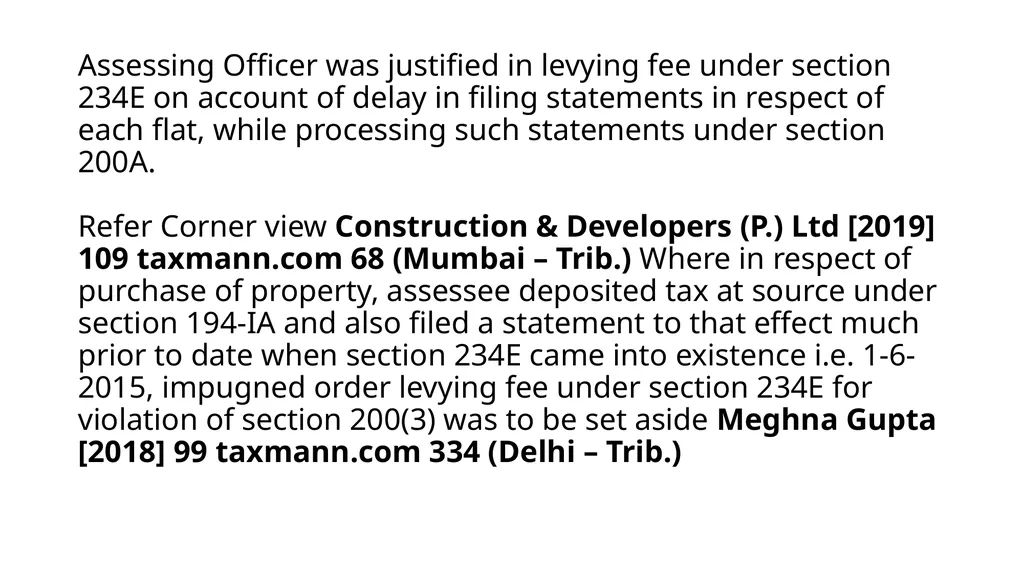 Recent changes in Tax Deducted at Source and Tax - slide 53 of 66