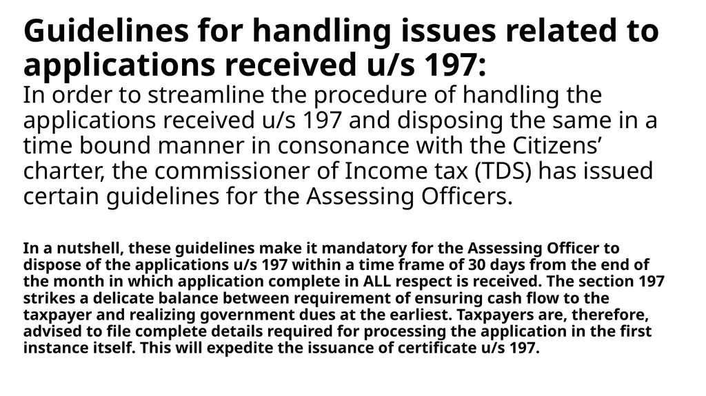 Recent changes in Tax Deducted at Source and Tax - slide 50 of 66