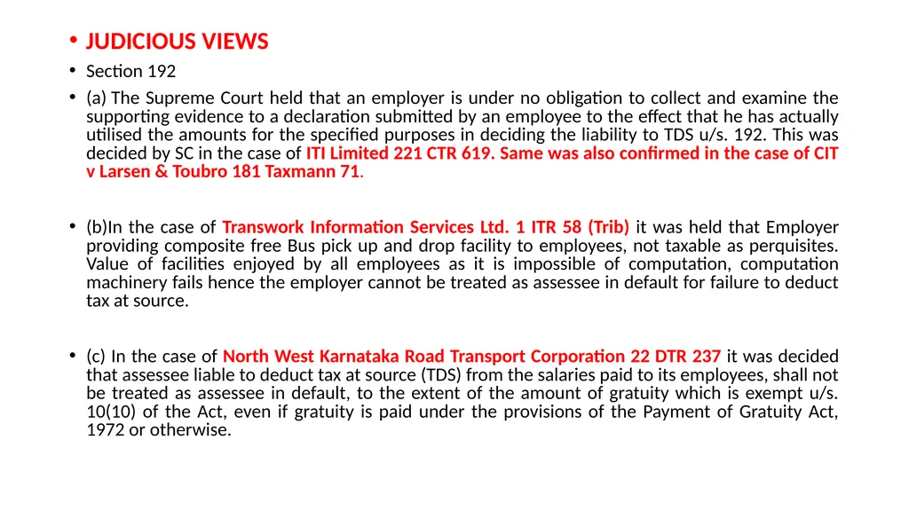 Recent changes in Tax Deducted at Source and Tax - slide 16 of 66