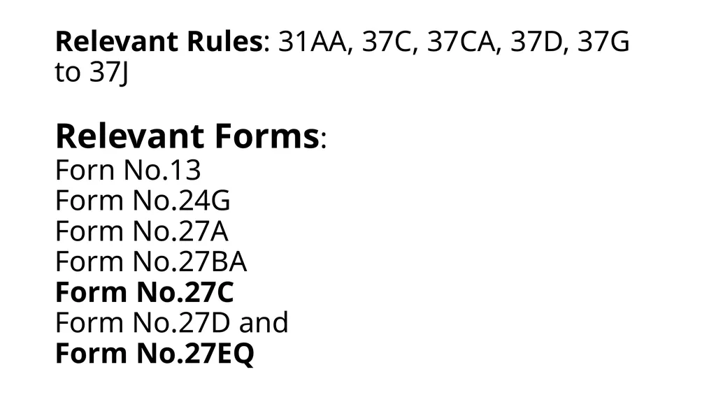 Recent changes in Tax Deducted at Source and Tax - slide 38 of 66