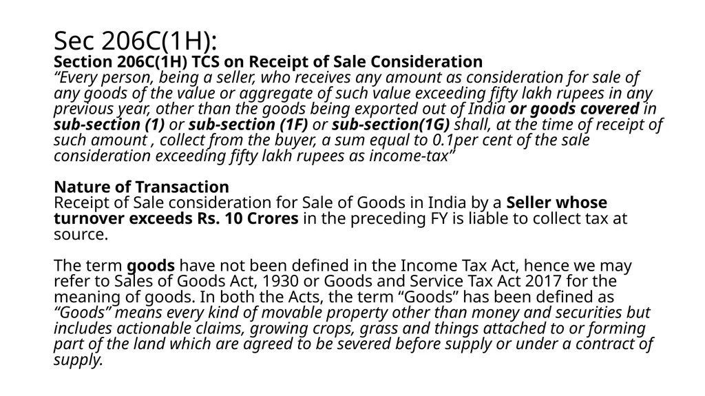 Recent changes in Tax Deducted at Source and Tax - slide 54 of 66