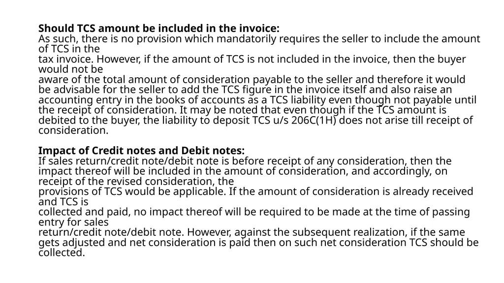 Recent changes in Tax Deducted at Source and Tax - slide 63 of 66