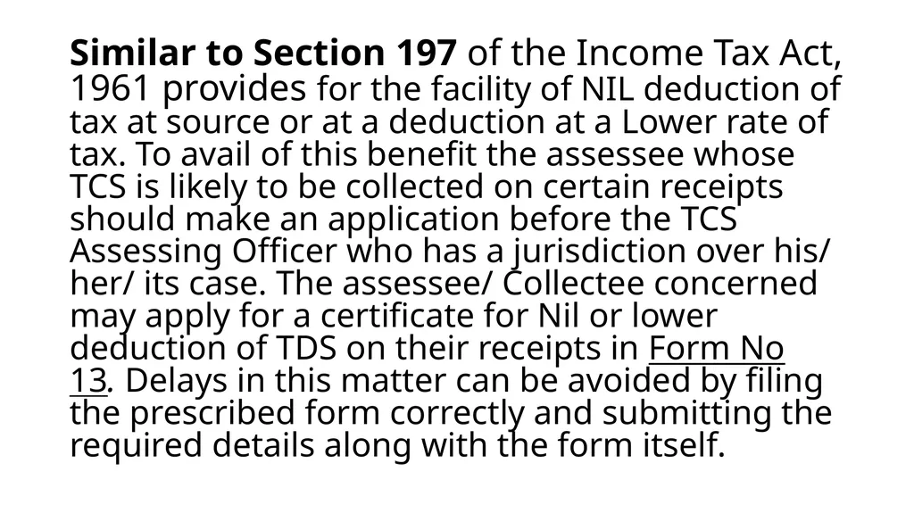 Recent changes in Tax Deducted at Source and Tax - slide 51 of 66