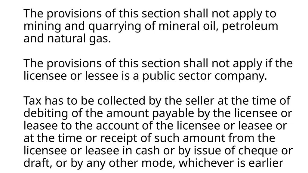 Recent changes in Tax Deducted at Source and Tax - slide 45 of 66